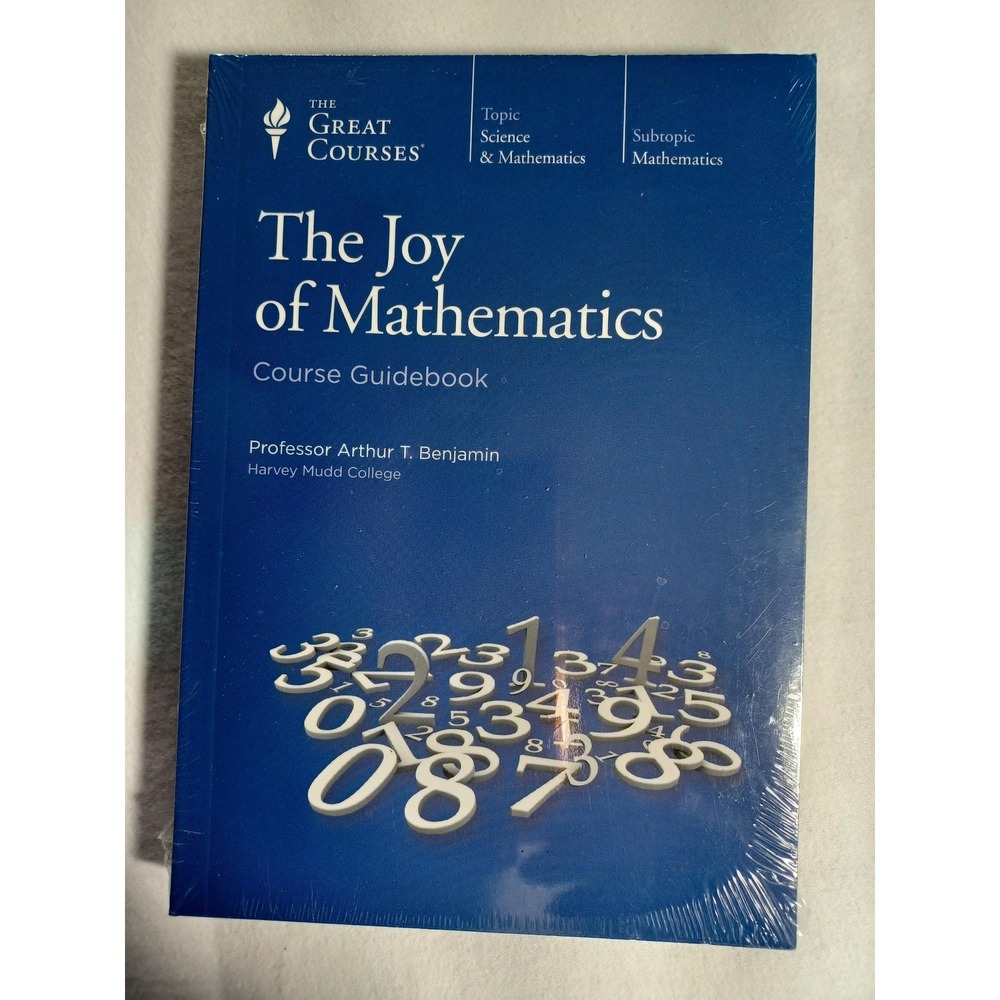 The Great Courses Joy Of Mathematics DVD Course Set Arthur T Benjamin New Sealed